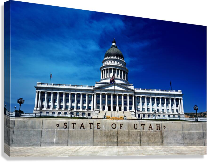 Utah State Capitol located in Salt Lake City