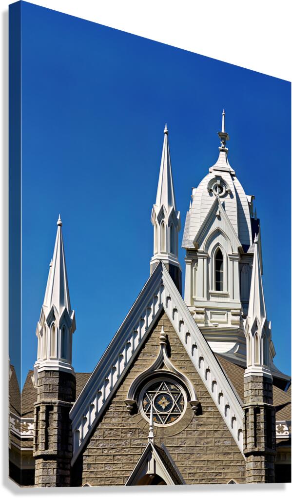Historic assembly hall in Salt Lake City Utah