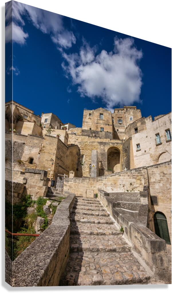 Exploring the alleys of Matera in Basilicata Italy