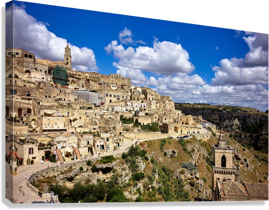 Daytime view of Sassi di Matera Italy