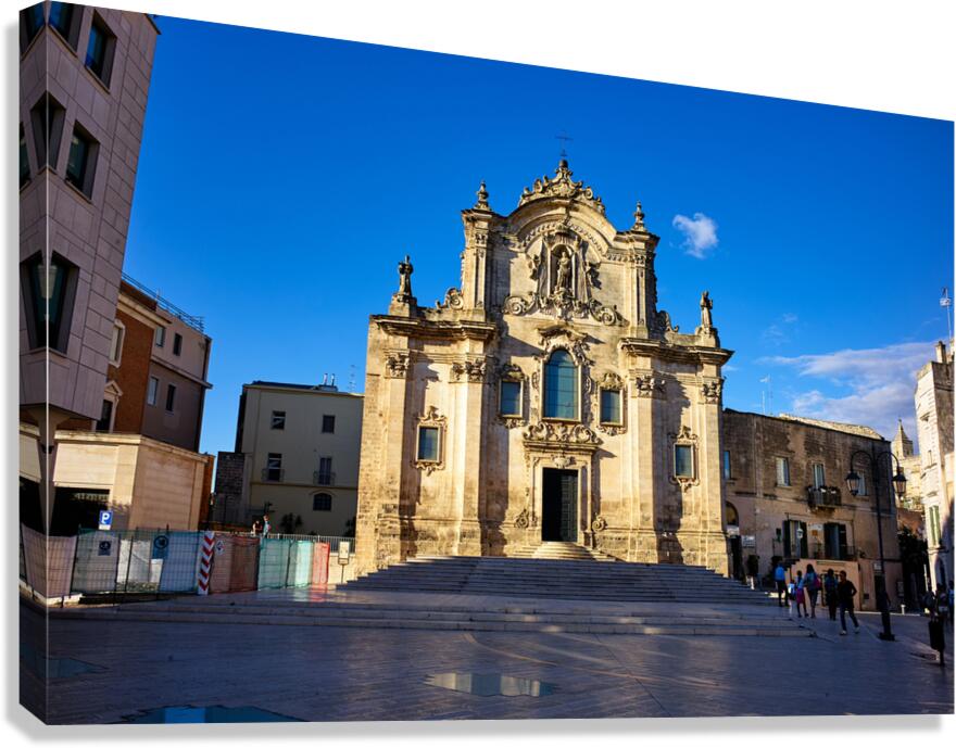 San Francesco church in Matera Italy