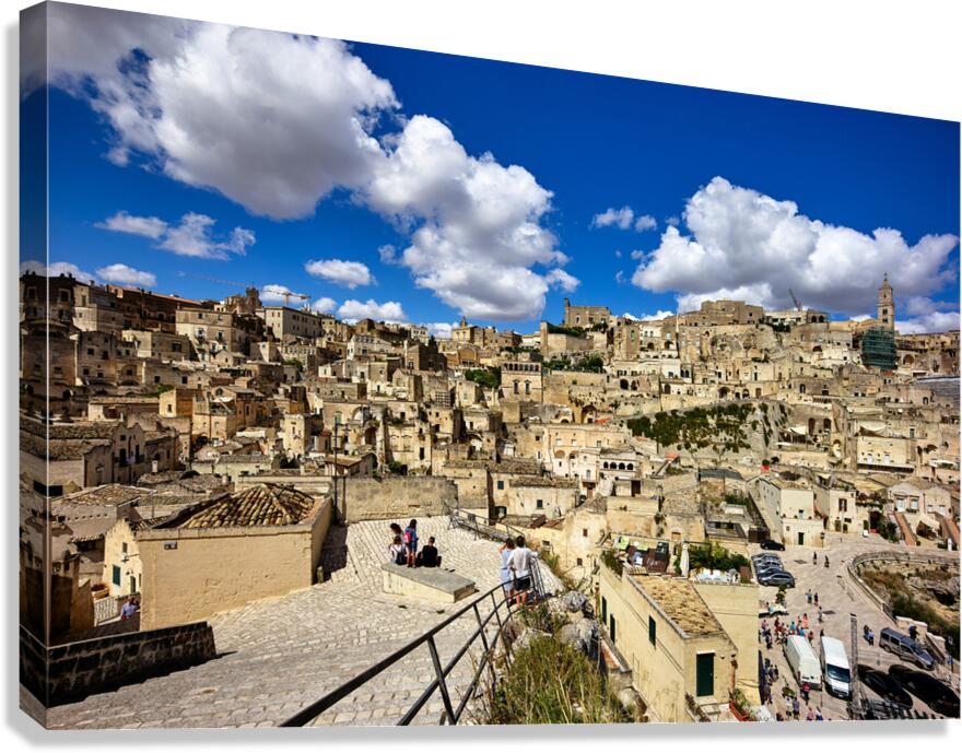 Exploring Matera cityscape in Basilicata Italy