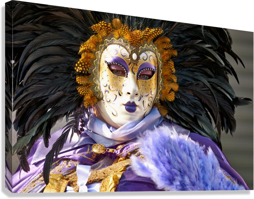 Masks and costumes at Venice Carnival celebration