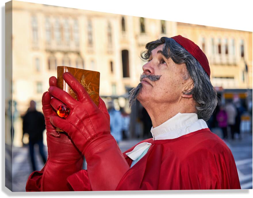 Celebrating venice carnival in venice italy