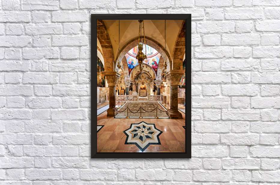 Church of the Holy Sepulchre: a historic design in Jerusalem Deco Frame
