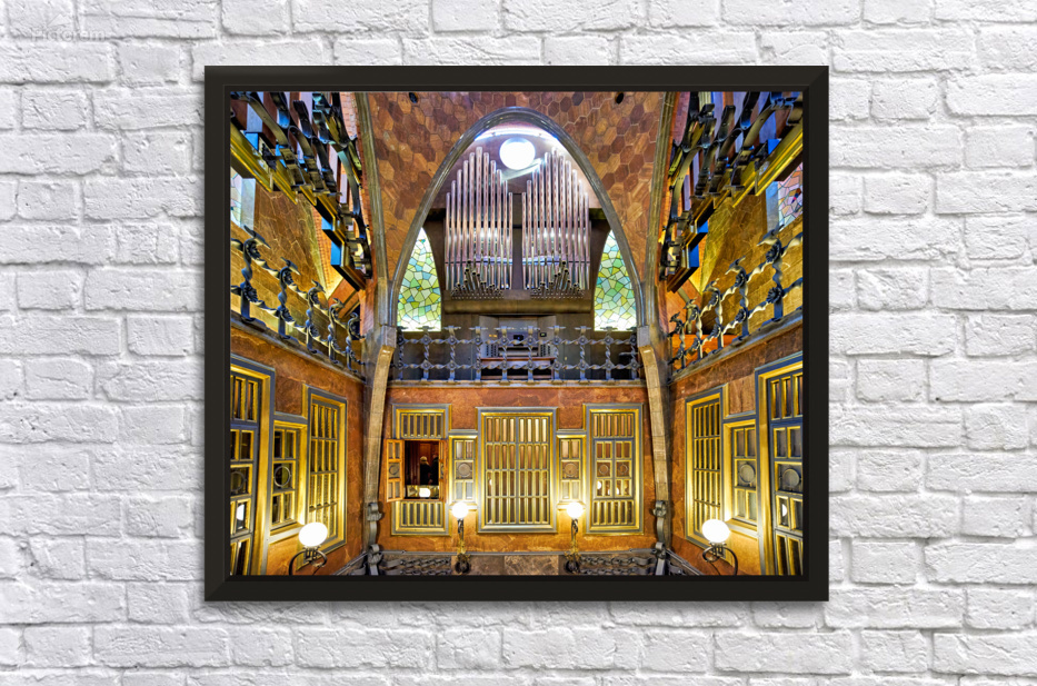 Palau Guell showcases Gaudis design in Barcelona Spain Deco Frame