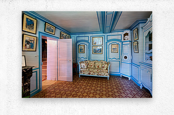 Explore Monets house in Giverny for design inspiration  Metal print