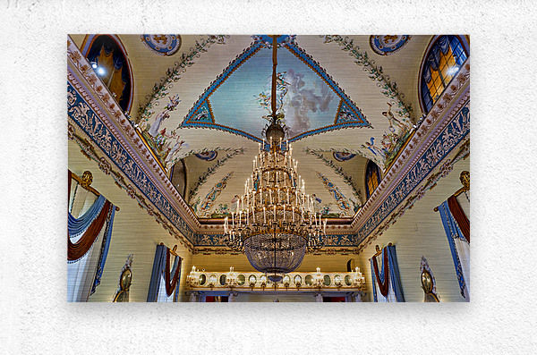 Museo di Capodimonte showcases art and design in Naples  Metal print