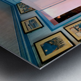 Explore Monets house in Giverny for design inspiration Metal print