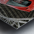 ABU DHABI. Ferrari World Amusement Park Metal print