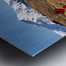 New Zealand. Southern Alps. Driving to Arthur Pass on State Highway 73 Metal print