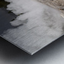 Rotorua. New Zealand. Whakarewarewa the living Maori Village. Hot springs Metal print