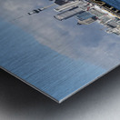 Auckland. New Zealand. The skyline of the city from Devonport Metal print