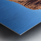 Hiking around Uluru Ayers Rock. Northern Territory. Australia Metal print