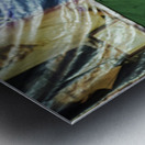 Traditional khmer dances performance in a orphanage of Siem Reap. Cambodia Metal print