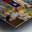 Central Market Psah Thom Thmey of Phnom Penh Cambodia Metal print