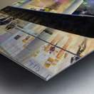 Dubai. UAE. Aquarium and underwater zoo Metal print