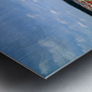 Czech Republic. Prague.  Aerial view of the old town. The church of Our Lady before Tyn Metal print