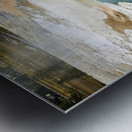 Depression Geyser. Yellowstone National Park. Wyoming. USA Metal print