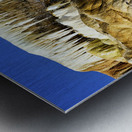 YELLOWSTONE. Mammoth Hot Springs Metal print