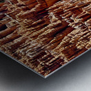 Inspiration Point Lookout in the Bryce Canyon National Park. Utah USA Metal print