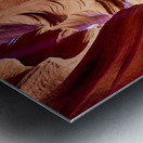 Majestic natural architecture of the Antelope Slot Canyon Navajo Tribal Park Arizona USA Metal print