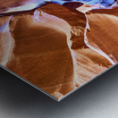 Majestic natural architecture of the Antelope Slot Canyon Navajo Tribal Park Arizona USA Metal print