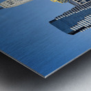 New York. Manhattan skyline. United States. Metal print