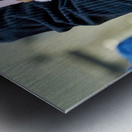 New York. Manhattan. United States. The Easter parade is an American cultural event consisting of a festive strolling procession on Easter Sunday. Metal print