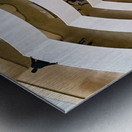 New York. Manhattan. United States. Solomon R. Guggenheim Museum Metal print