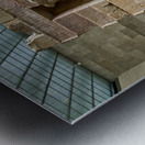 New York. Manhattan. United States. The Metropolitan Museum of Art. Egyptian Art. Temple of Dendur Metal print