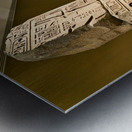New York. Manhattan. United States. The Metropolitan Museum of Art. Egyptian Art Metal print