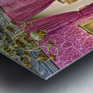 New York. Manhattan. United States. The Metropolitan Museum of Art. The Robert Lehman Collection Metal print