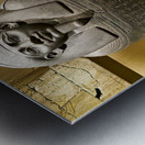 New York. Manhattan. United States. The Metropolitan Museum of Art. Egyptian Art Metal print