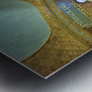 Barcelona. Catalonia. Spain. Palau de la musica catalana concert hall Metal print