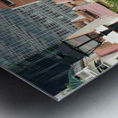 Singapore downtown boat trip Metal print