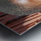 Namibia. Portrait of a joyful child in Kavango Region Metal print