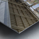 Japan. Kyoto Station. Shinkansen bullet train Metal print