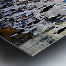 Jerusalem Israel. The western wall wailing wall Metal print