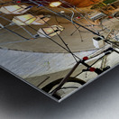 Jerusalem Israel. A cobbled street in the old city Metal print