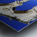 Jerusalem Israel. Dome of the rock mosque at Temple Mount Metal print