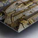 Jerusalem Israel. The church of the Holy Sepulchre Metal print