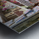 Jerusalem Israel. Grocer in the old city Metal print