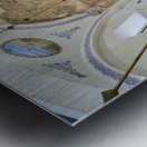 Jerusalem Israel. The Hurva Synagogue also known as Hurvat Rabbi Yehudah he-Hasid Metal print