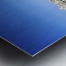 Jerusalem Israel. The ramparts of the old city Metal print