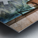 Jerusalem Israel. Church of St. Mary of agony Metal print