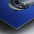 Jerusalem Israel. The west bank separation wall in Bethlehem Metal print