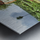 India Rajasthan. Busy transportation Metal print