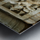 India Rajasthan. Chittorgarh Fort Metal print