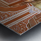 India Rajasthan Jaipur. City Palace Metal print